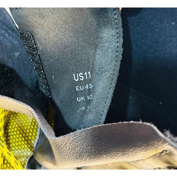 Vasque Ice 9000 Mountaineering Boots Yellow Black Men’s US 11 M Waterproof - Picture 10 of 12